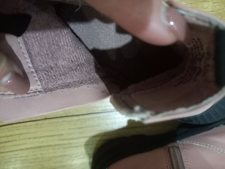 Черевички на флісі на дівчинку H&M
