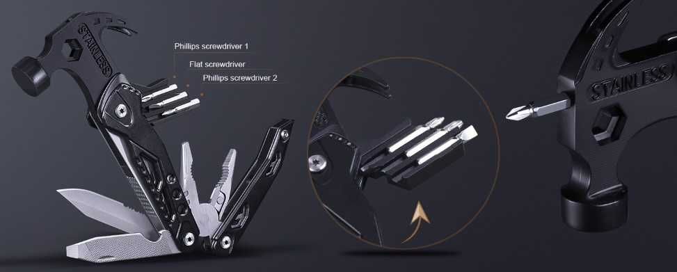 Multitool RAXCO 15w1 narzędzie wielofunkcyjne.