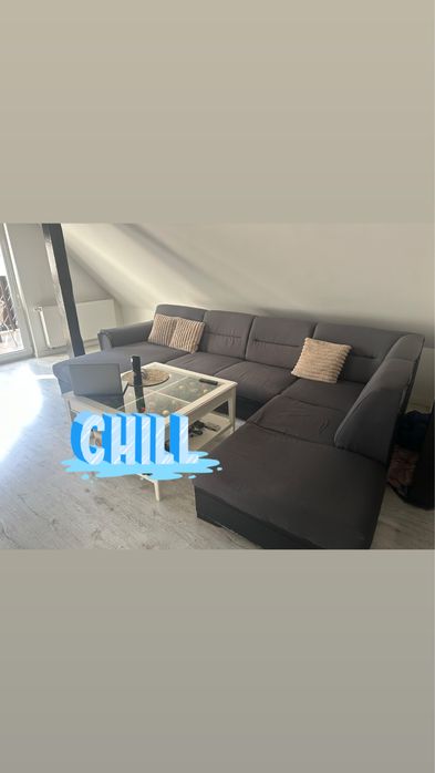 Narożnik U funkcja spania