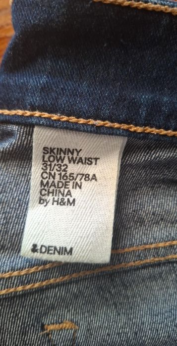 Calças de ganga H&M Skinny 31/32