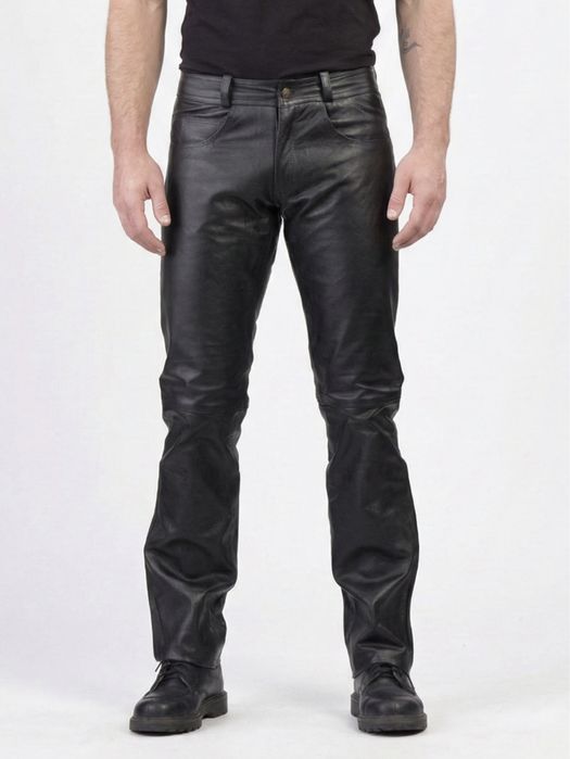 Брюки из натуральной кожи (телячья кожа)