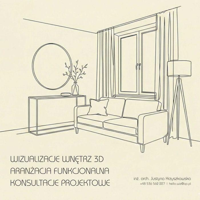 Wizualizacje 3D Wnętrz | Projekt Łazienki, Kuchni | Wolne Terminy| Studentka