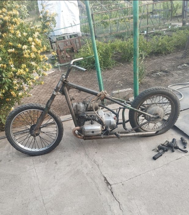 Рама сухарь Дніпро МТ hardteil/bobber/custom