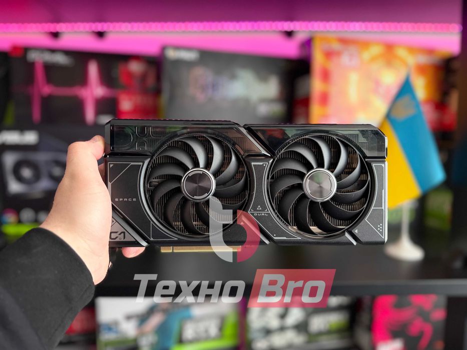 Гарантія! Asus Dual OC RTX 4070 12GB Ігрова відеокарта ТехноБро