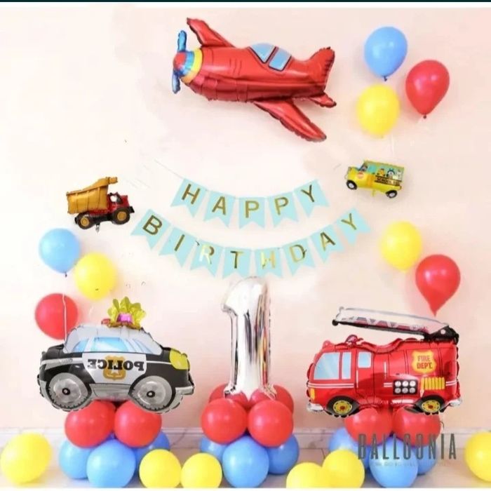 Фотозона щенячий патруль тачки для мальчика хлопчика на день рождения