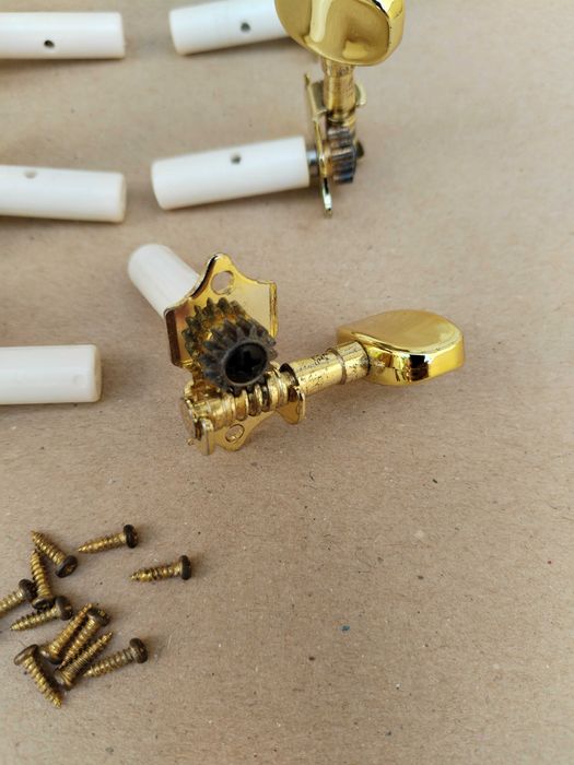 Conjunto 6 afinadores para viola ou guitarra