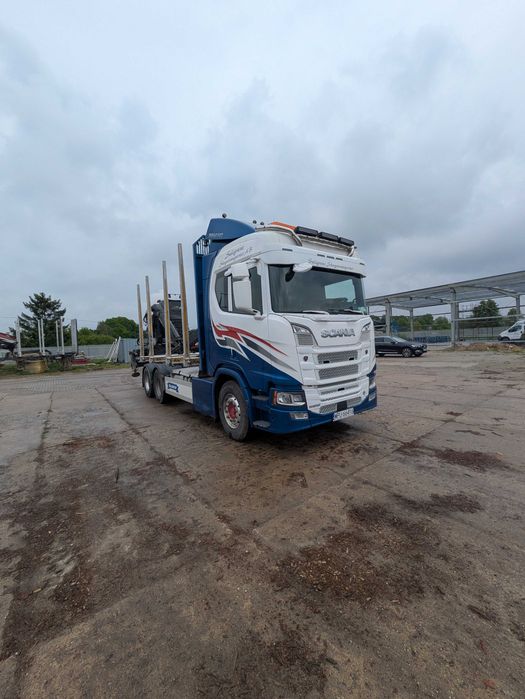 Scania do drewna, lasu 6x4