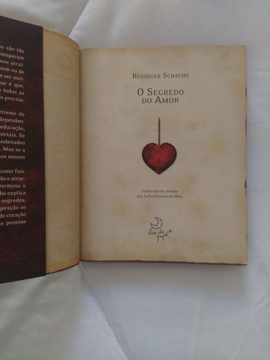 Livro o segredo do Amor autor Ruediger Schache