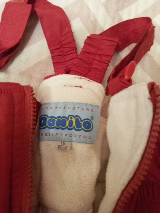 Штаны зимние. Комбенизон для девочки