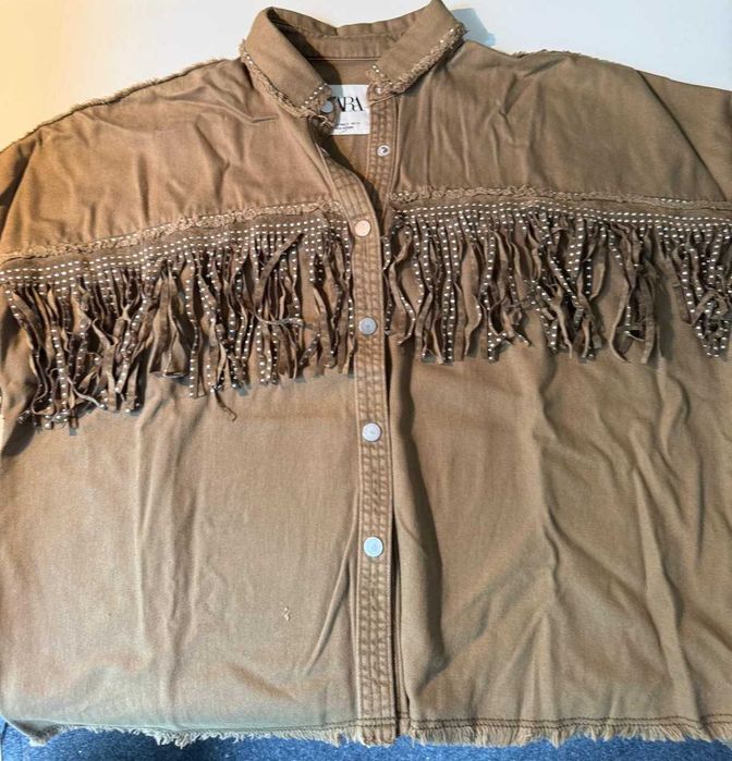 Camisa/casaco estilo cowgirl - Zara