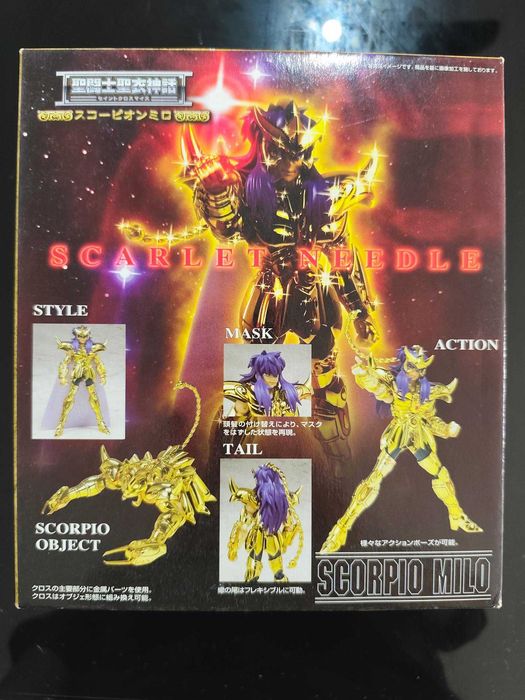 Figura Saint Seiya / Cavaleiros do Zodiaco - Myth Cloth Scorpio BANDAI