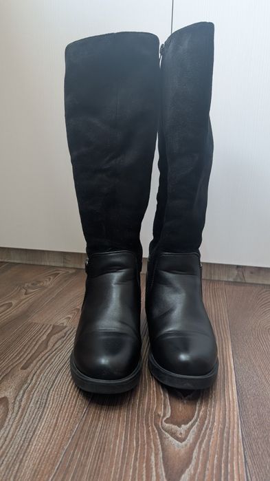 Зимові жіночі високі чоботи (сапоги)