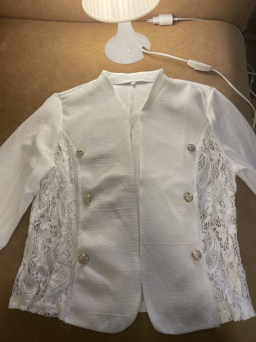 Zakiet bialy rozmiar okolo L