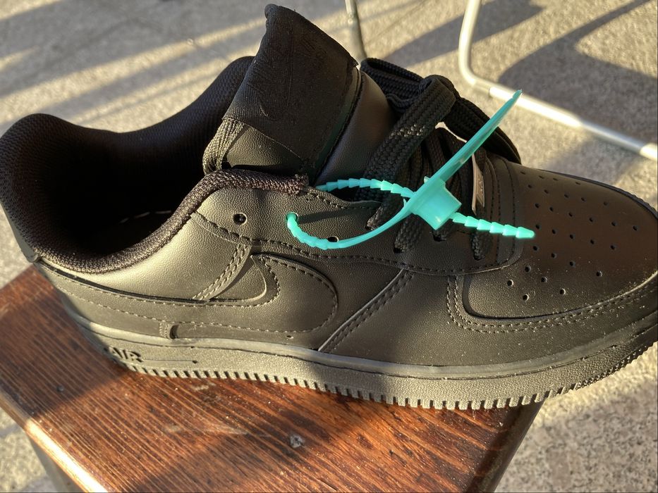 Nike 36 Air Force 1 Czarne Nowe