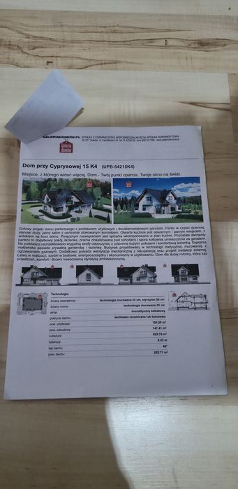 Projekt domu przy Cyprysowej 15 K4 Galeria Domów