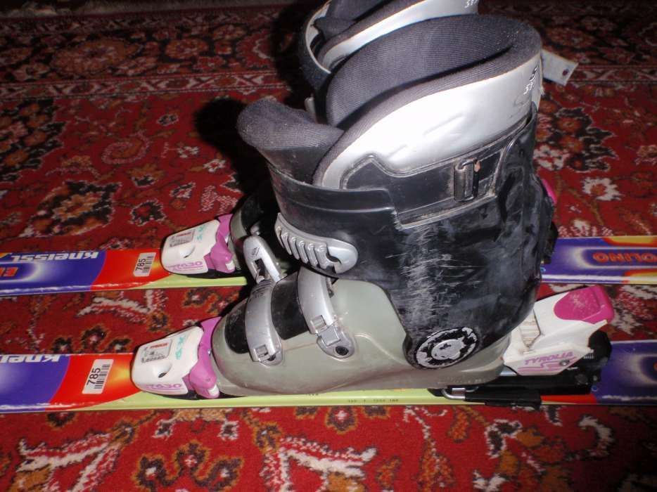 narty dziecięce komplet KNAISSL