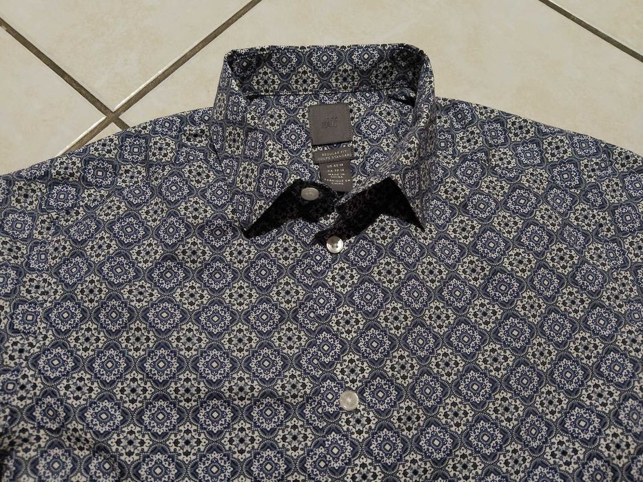 H & M - NOWA! Markowa Koszula Męska rozmiar XS