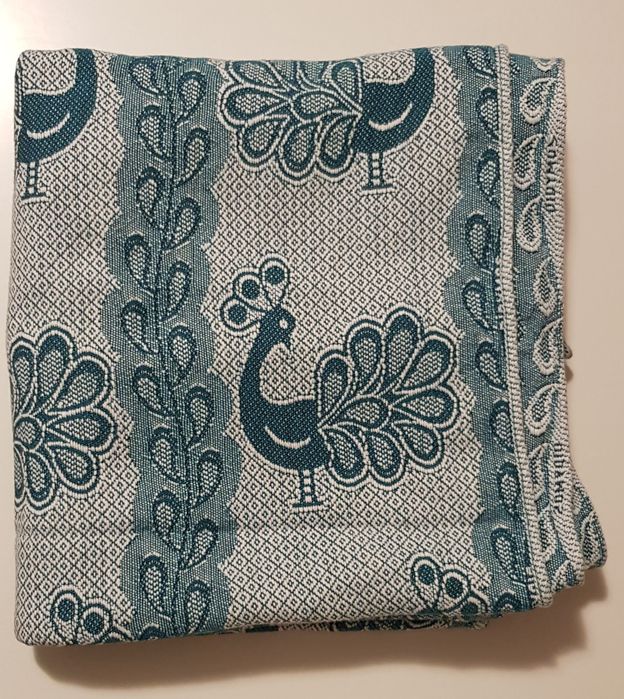 Chusta Didymos pawie petrol 3,9