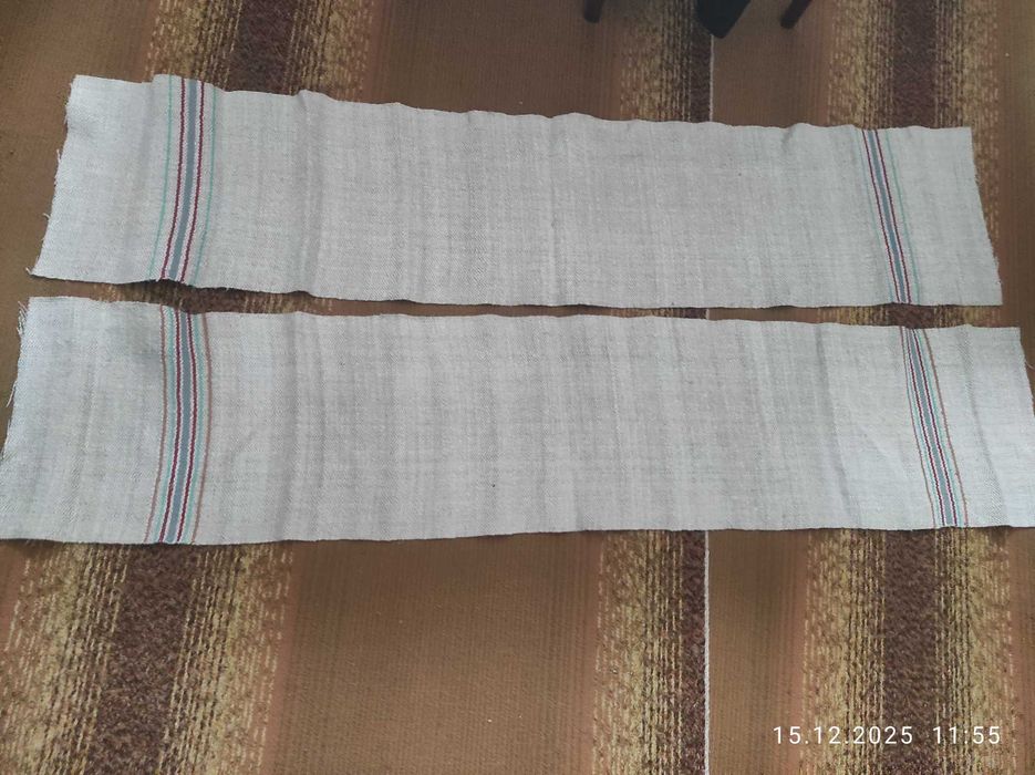 Рушник домотканний льон та коноплі.