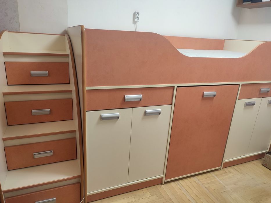 Дитяче ліжко 3 в 1