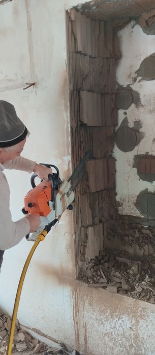 Демонтаж різка бетона