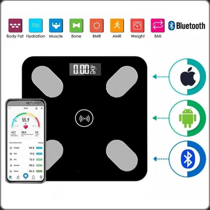 Вага підлогова розумна Domotec