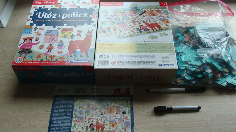 puzzle układana Clementoni Nauka liczenia