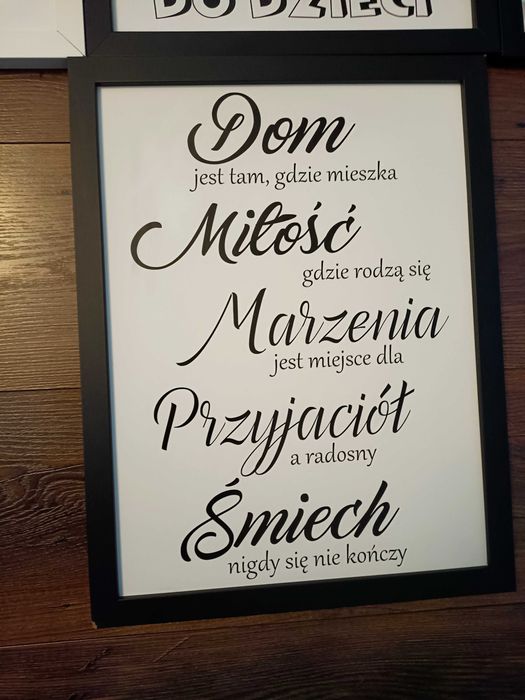 Obrazki na ścianę