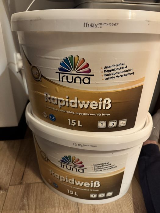 Truna Rapidweiß farba emulsyjna do ścian wewnętrznych 30L