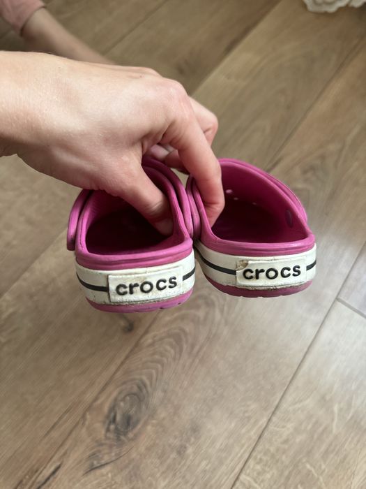Crocs c8, рожеві