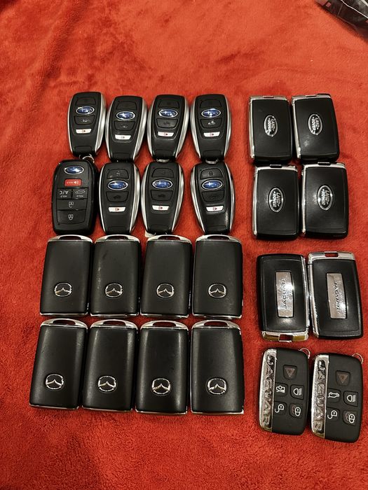 Автоключ. Mazda,Land Rover, Jaguar, Subaru