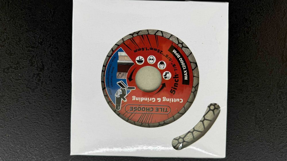 Алмазный отрезной диск 125мм.