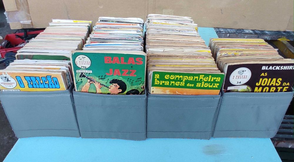 Livros banda desenhada antiga