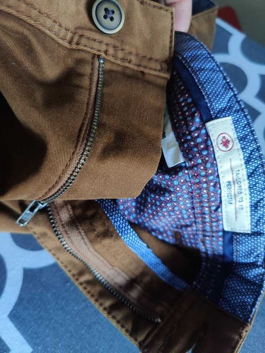 Джинсы (chino Redpoint Germany w36 stretch tabacco.