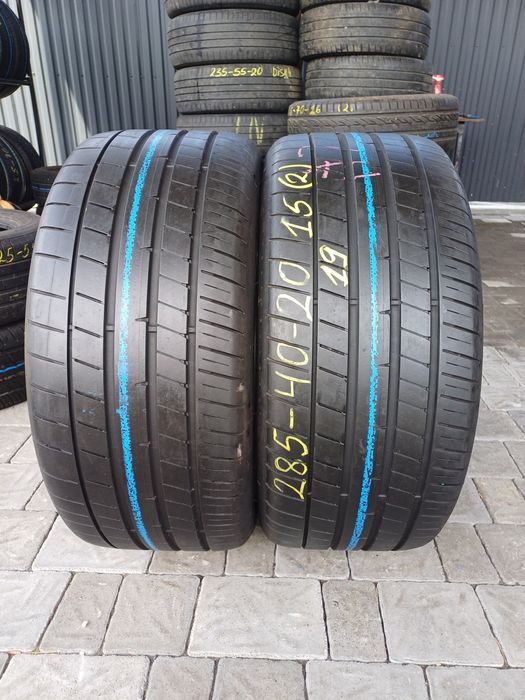 285 40 20 Dunlop 80%,  2шт літні
