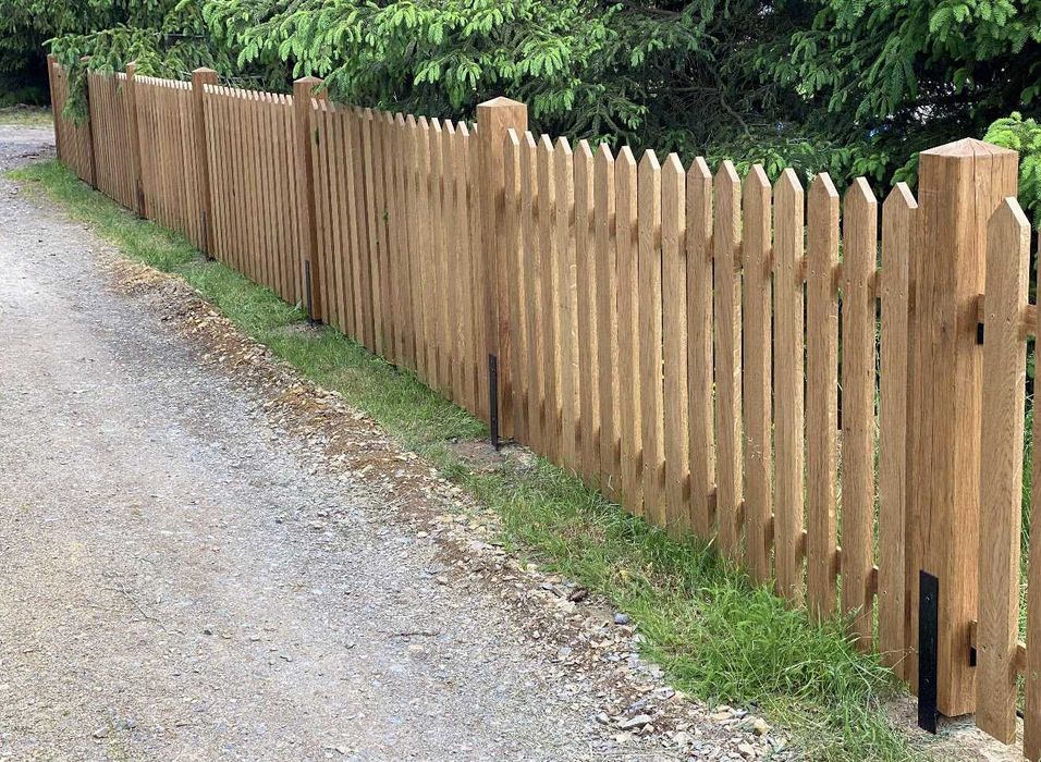 Sztachety dębowe najtrwalsze