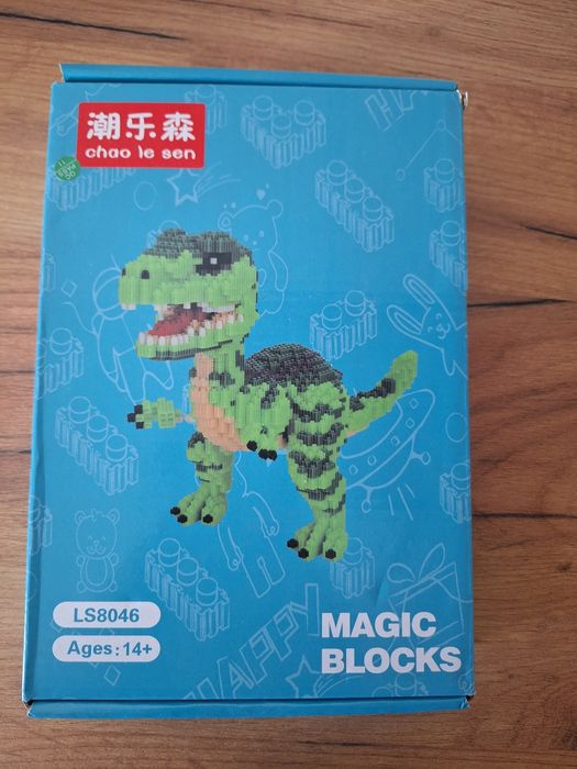 Klocki konstrukcyjne Chao Le Sen LS8046 "Magic Blocks" DINOZAUR