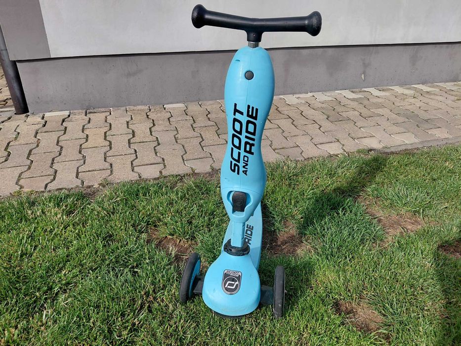 Hulajnoga trójkołowa - scoot and ride - 2w1