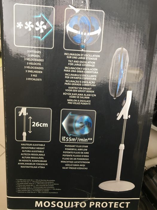 Ventoinha Rowenta Anti-Mosquitos