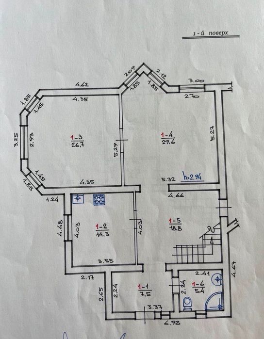 Продаж 6-ти кім. будинку 190 м с. Мшана, 15 км від Львова