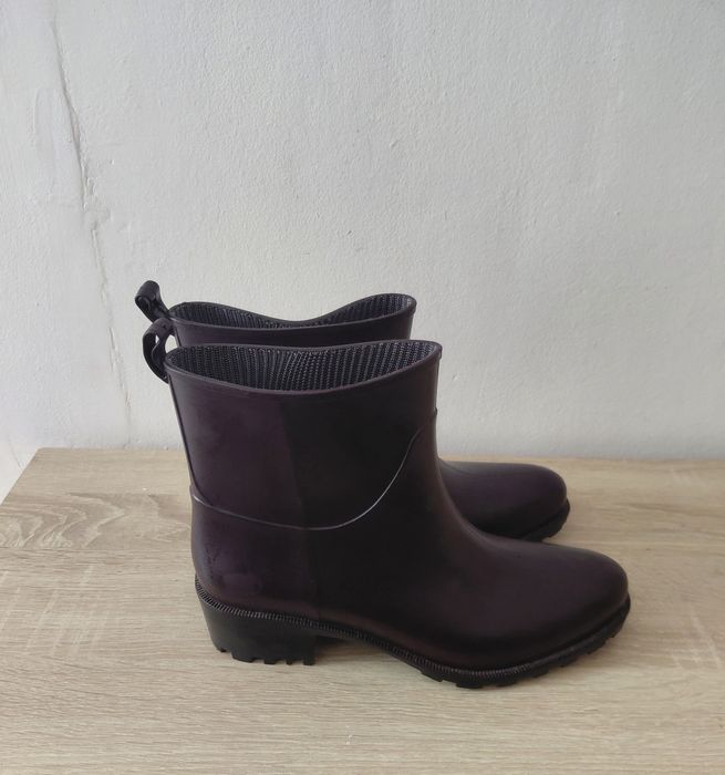 Kalosze damskie śliwkowe roz.38 wymiary opis