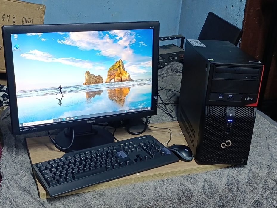 Super Komputer Intel i5 x3.4ghz RAM 12GB, dysk 500gb, Monitor  22 cale