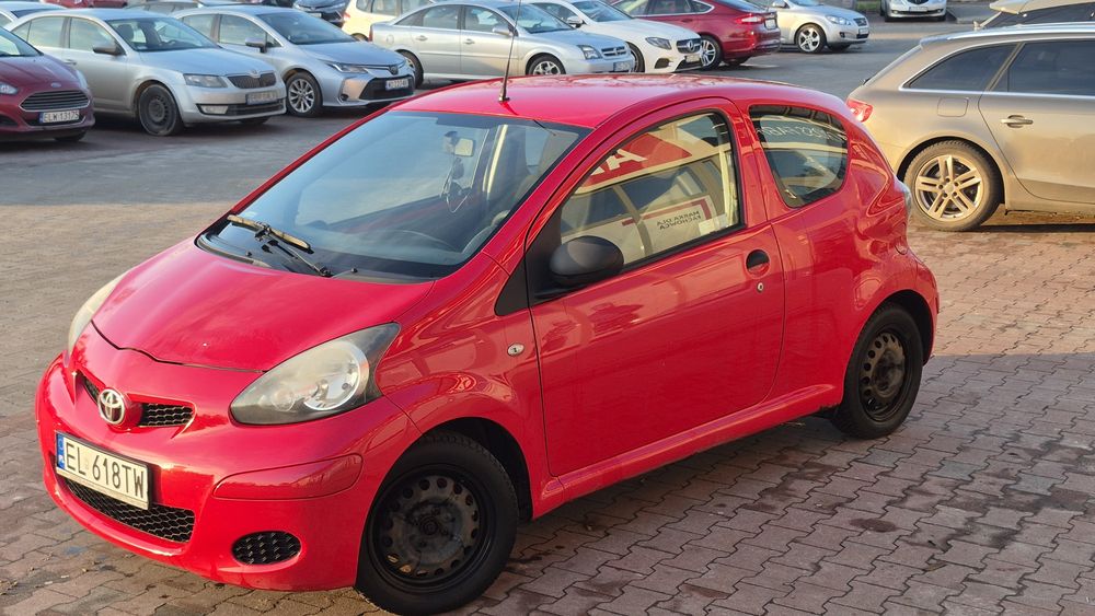 Toyota Aygo 1.0 Ekonomiczna, Zadbane Wnętrze, Bezawaryjne