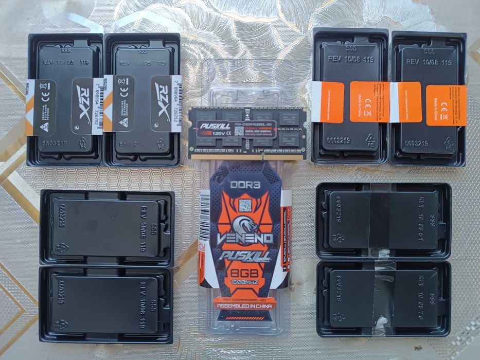 Оперативна память Tecmiyo PC3 DDR3 8GB 1333 1600 MHz 1.35 1.5