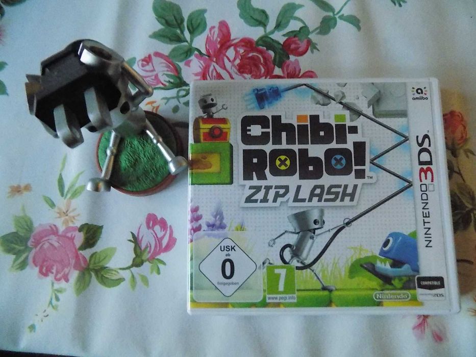 Chibi Robo - Zip Lash i Amiibo na Nintendo 3DS/3DS XL, New 3DS, 2DS XL