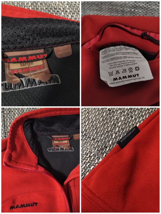 Флісова кофта, куртка Mammut Ultimate Softshell Windstopper. Розмір L.