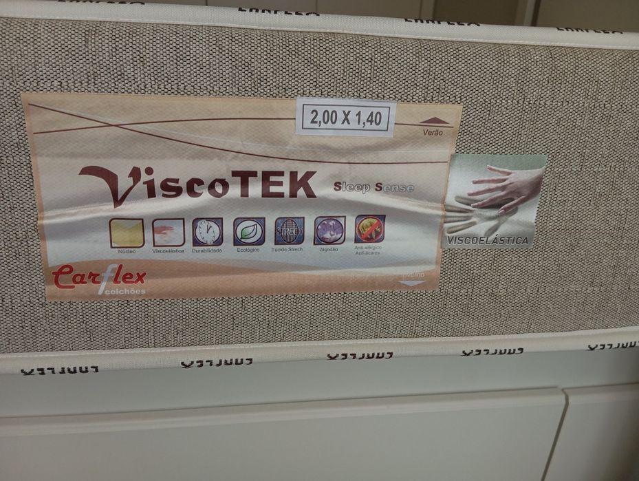 Vendo cama de casal Ikea e colchão