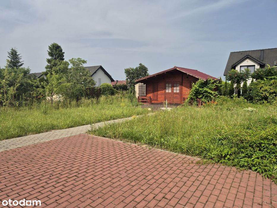Działka bud. 4,3a + domek w prywatnym ogrodzie działkowym ul. Koszutki