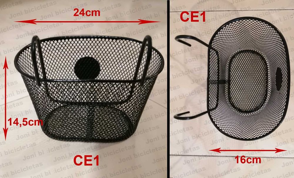 Cestos para guiador de bicicleta