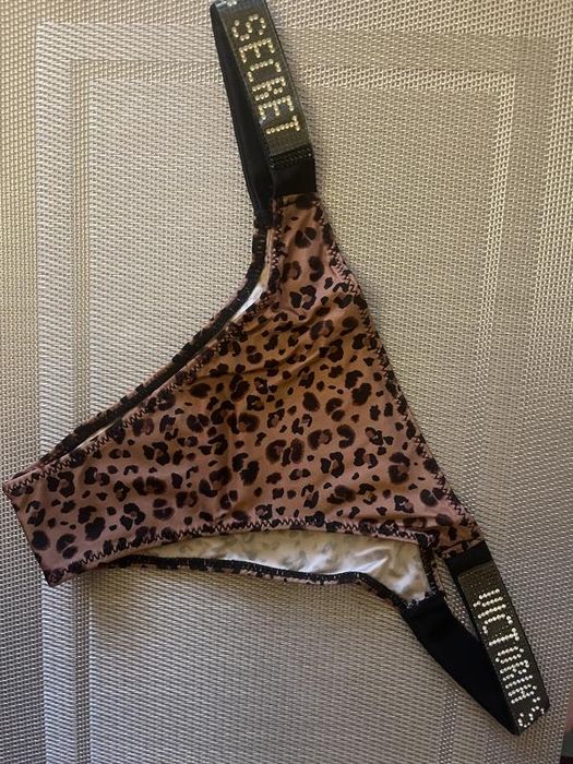 трусики леопард victoria’s secret